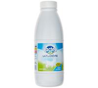 Lactel Lait de Chèvre Demi-Écrémé 1 L - Pack de 6