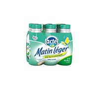 Lactel Lait Matin Léger, 6 x 500ml