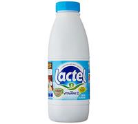 Lactel Lait U.H.T Demi Écrémé la Bouteille de 1 L