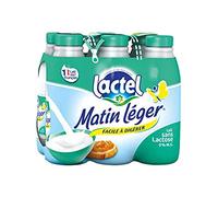 Lactel Matin Léger Lait Écrémé, 6 x 1L