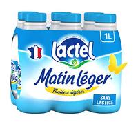 Lactel Matin Léger Sans Lactose, 6 x 1L