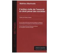 L'action Civile De L'associé En Droit Pénal Des Sociétés