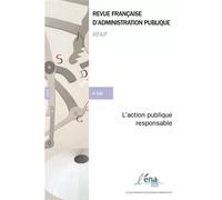 L'action publique responsable Année 2018 - Ecole Nationale D'ad - Documentation Francaise - broché - Revue
