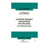 L'action Sociale Collective En College - Les Ressorts De L'innovation Dans Un Etablissement Scolaire