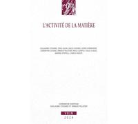 L'activité de la matière