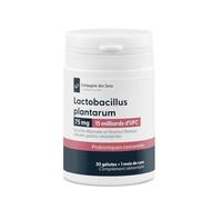 Lactobacillus Plantarum 200 Milliards UFC/g - 15 Milliards UFC/Gélule - Souche Déposée Institut Pasteur - Gastro-Résistante - 30 Gélules - Fabriqué en France - Compagnie des Sens
