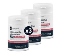 Lactobacillus plantarum - Souche déposée à l’Institut Pasteur CNCM I-4909 (BIO1096) - 200 Milliards d’UFC/g - Gélules HPMC gastro-résistantes - 3 mois de cure / 90 gélules - Fabriqué en France