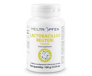 Lactobacillus Reuteri en Poudre 100g | Cultures Bactériennes Vivantes | 10 Milliards d'UFC | 100 Portions Journalières | Sans Gélule | Complément Alimentaire