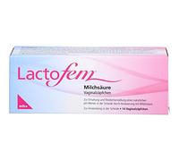 Lactofem Milchsäure Vaginalzäpfchen, 14 pc Suppositoires
