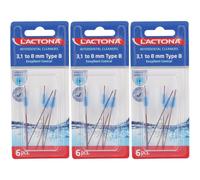 Lactona Easydent Type B 3,1 - 8 mm Brosse(S) À Dents 3x6 pc(s)