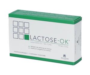 Lactose-OK | Lactase Intolérance au lactose & ballonnements Comprimé(S) 18 pc(s)