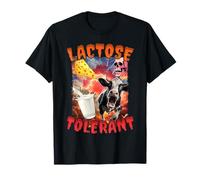 Lactose Tolerant Cow Meme Tolérance Au Lactose T-Shirt