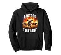 Lactose Tolerant - Funny Milk & Dairy Meme Cows Graphic Sweat à Capuche