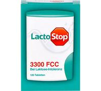 LactoStop 3300 FCC bei Lactose-Intoleranz Tabletten, 100 pc Tablettes