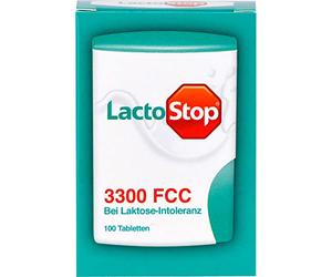 LactoStop 3300 FCC bei Lactose-Intoleranz Tabletten, 100 pc Tablettes