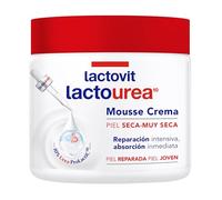Lactovit - Mousse Crème Hydratante Lactourée Corps et Visage, 24 Heures de Vie pour Peaux Sèches et Très Sèches - 400ml