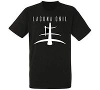 Lacuna Coil Logo Black T Shirt Men Shirt Rock Band Tee T-Shirt Black M