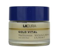 Lacura Gold Vital Crème de nuit à l'extrait de miel de Manuka pour peaux très matures 50 ml