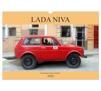 LADA NIVA - Russlands Dauer-Läufer (Wandkalender 2026 DIN A3 quer), CALVENDO Monatskalender: Der russische Geländewagen LADA NIVA in Kuba