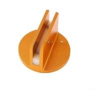 L'adaptateur de rail en aluminium pour les réparations de soudure de véhicules fournit une utilité durable pour protéger les soudures pincées contre les dommages causés par la chaleur (orange)