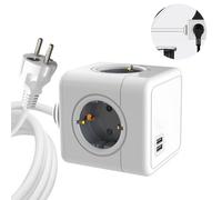 L'adaptateur secteur le plus petit au monde pour une utilisation polyvalente, avec une prise adaptateur 7 en 1 étendue et un design breveté pour la