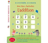L'addition - Mon bloc d'activités - Je m'entraîne, je m'amuse
