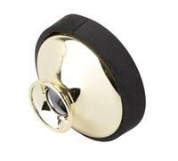 Lade Léger ABS Alto Saxophone Muet Sax Dampener Mute Accessoire pour Saxophone Alto Joueurs Or Argent En Option 7.2cm Diamètre Supérieur (or)