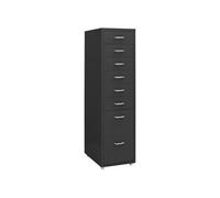 Classeur Mobile Anthracite 28x41x69 cm Métal Armoire à Dossiers Bureau vidaXL