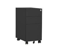 vidaXL Ladeblok verrijdbaar 30x45x59 cm staal antracietkleurig335985 Anthracite G