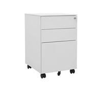 Classeur Mobile Noir 39x45x60 cm Acier Classement Armoire à Dossiers vidaXL