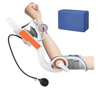 LADECNERHT Appareil De Rééducation du Coude, étirement du Coude, Réglable De -15° à 150°, Technologie De Traction Statique, pour Fractures du Poignet, Hémiplégie, Lésions Tendineuses