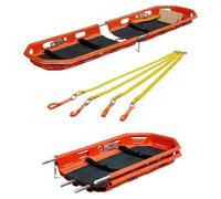 LADECNERHT Civière-Panier De Sauvetage d'une Capacité De 268 Kg, Détachable Et équipée d'une Corde De Levage, pour Les Secours Aériens, Maritimes Et en Montagne