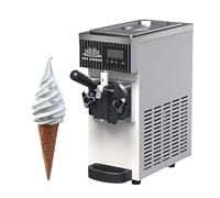 LADECNERHT Machine à Glace Molle Compacte 450w, Fabricant De Glace, Trémie 2,5l, 50-60 Bâtonnets/Heure, Rendement 4-5 Kg, Congélateur 1l, Poignée Antidérapante, pour Restaurants Et Bars White