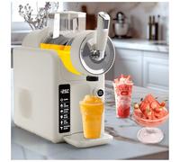 LADECNERHT Machine à Grandir 1.8 L pour La Maison, Pas Besoin De Glaçons, Auto-Nettoyage, Machine à Granité 5 en 1 avec 5 Réglages pour Slush, Cocktail, Frappé, Milkshake, Vin, Quickfreeze White