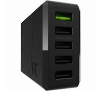 Ladegerät Greencell Charge Source 5xusb Smart/Ultra Charge 52w Black