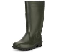 Ladeheid Bottes de Pluie Bottes en caoutchouc en PVC Homme LA-974 (Vert, 46 EU)