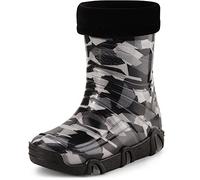 Ladeheid Bottes de Pluie Chaussure Enfant Fille Garçon Swk2021 (Modèle-45, 21/22 EU)