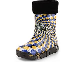 Ladeheid Bottes de Pluie Chaussure Enfant Fille Garçon Swk2021 (Modèle-52, 21/22 EU)