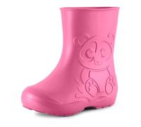 Ladeheid Bottes de Pluie en EVA Unisex Enfant Fille Garçon LA-CA-10 (Rose, 32/33 EU)