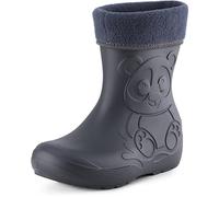 Ladeheid Bottes de Pluie en EVA Unisexe Enfant Fille Garçon LA-CA-11 (Carbone, 24/25 EU)