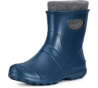 Ladeheid Bottes de Pluie Thermiques en EVA Femme LA-750 (Metal Bleu, 36 EU)