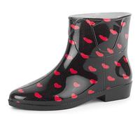Ladeheid Bottines Bottes de Pluie Chaussure Femme LAZT201802 (Motif-13, 38 EU)