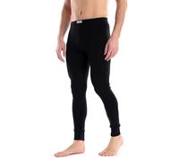 Ladeheid Calecon Long Homme Coton - Caleçon Homme Long Legging Chaud sous-Vêtements Thermiques Hiver Ski Moto Randonnée - Fabriqué en Europe LA40-247 (Noir, M)