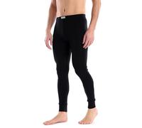 Ladeheid Calecon Long Homme Coton - Caleçon Homme Long Legging Chaud sous-Vêtements Thermiques Hiver Ski Moto Randonnée - Fabriqué en Europe LA40-247 (Noir, XXL)