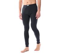 Ladeheid Calecon Long Homme Coton - Caleçon Homme Long Legging Chaud sous-Vêtements Thermiques Hiver Ski Moto Randonnée - Fabriqué en Europe LA40-247 (Graphite, XL)