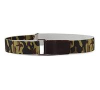 Ladeheid Ceinture Elastique Enfant Unisexe 0-15 Ans 32-90 cm P15 (Camouflage-Kaki/Marron, 1-6 ans)