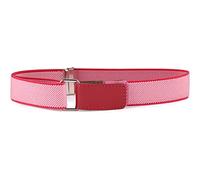 Ladeheid Ceinture Elastique Enfant Unisexe 0-15 Ans 32-90 cm P15 (Rose clair/Amarante, 5-12 ans)