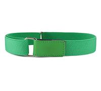 Ladeheid Ceinture Elastique Enfant Unisexe 0-15 Ans 32-90 cm P15 (Vert, 5-12 ans)