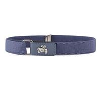 Ladeheid Ceinture Elastique Enfant Unisexe - P15S (62 cm x 2,5 cm, Denim/Moto)
