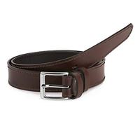 Ladeheid Ceinture enfant en cuir accessoire de mode pour enfants ceinture garçon avec boucle K1D5 (Marron-2 70 cm, Longueur totale 89 cm)